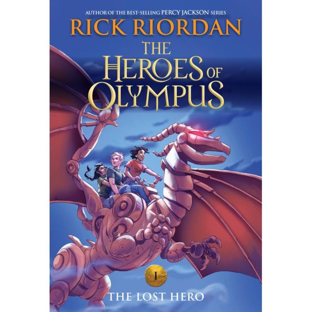 The Heroes of Olympus, Book One: The Lost Hero - (New Cover) -- Rick Riordan